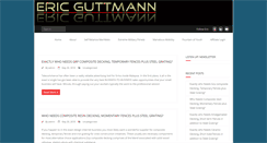 Desktop Screenshot of ericguttmann.com