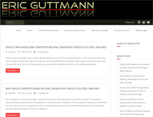 Tablet Screenshot of ericguttmann.com